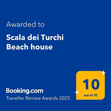 Вілла Scala Dei Turchi Beach House Реальмонте Екстер'єр фото