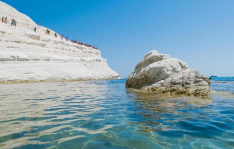 Вілла Scala Dei Turchi Beach House Реальмонте Екстер'єр фото